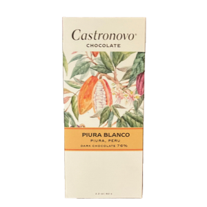 Castronovo Piura Blanco Peru Dark Chocolate 76% Bar