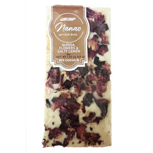 Quinoa, Flowers & Salty Lemon Bar