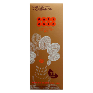 Antidote Chocolate Bar Kakia: Coffee + Cardamon 73%