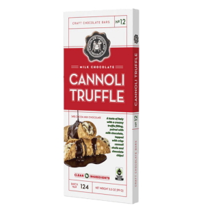 Cannoli Truffle Milk Chocolate Bar