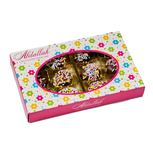 Sprinkled Buttons Double Dark Fudge