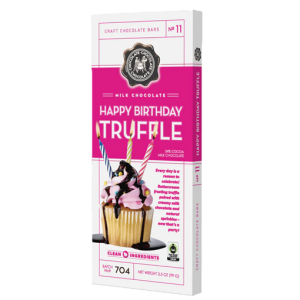 Happy Birthday Truffle Milk Chocolate Bar
