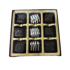 9pc Milk and Dark Chocolate Assortment