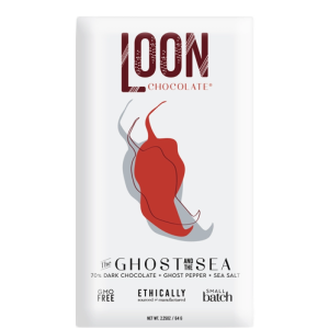 Loon - Dark Chocolate with Ghost Pepper & Maine Sea Salt