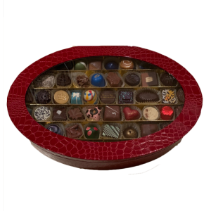 96 Piece Deluxe Leather Gift Box