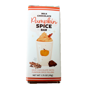 Pumpkin Spice Milk Chocolate Bars