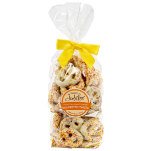 Fall White Chocolate Mini Pretzel Twists Bag