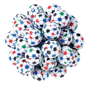 Sports - Soccer Balls Milk Chocolate Bag