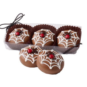 Halloween Spider Web Oreo Trio
