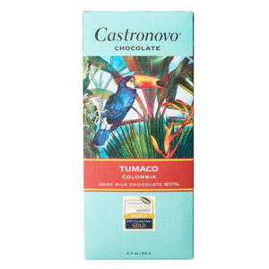 Castronovo Tumaco Colombia Dark Milk 60% Chocolate Bar