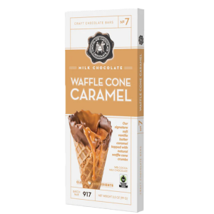 Waffle Cone Caramel Milk Chocolate Bar