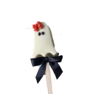 Ghost Marshmallow Chocolate Pop
