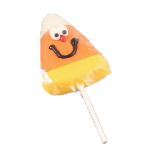 Mr. Candy Corn Chocolate Sucker