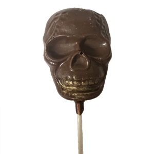 Skull Milk Chocolate Lollipop