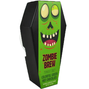 Coffin Cafe Zombie Brew Colorful Green Hot Chocolate