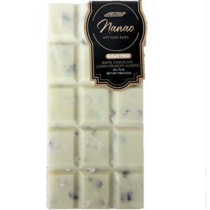 Lemon Crunch Almond White Chocolate Bar